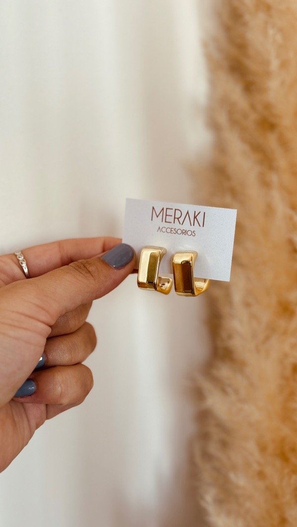 Producto - Aros pasantes dorados