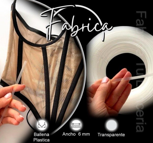 Producto - Ballena Plástica 6mm (1 metro)