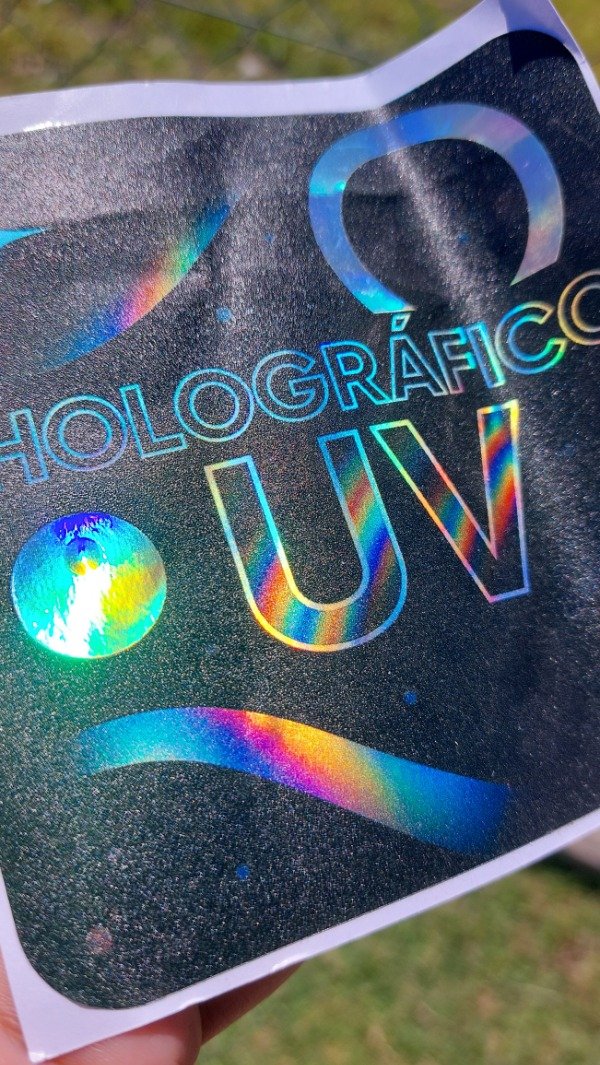 Producto - Plancha de Vinilo Calado Holográfico (plancha de 100x57cm)