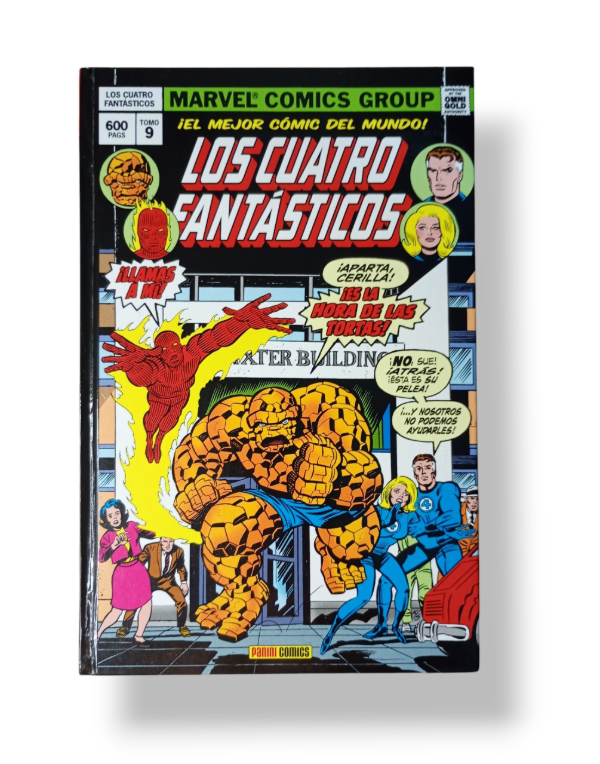 Producto - Los 4 fantásticos Marvel Gold 9