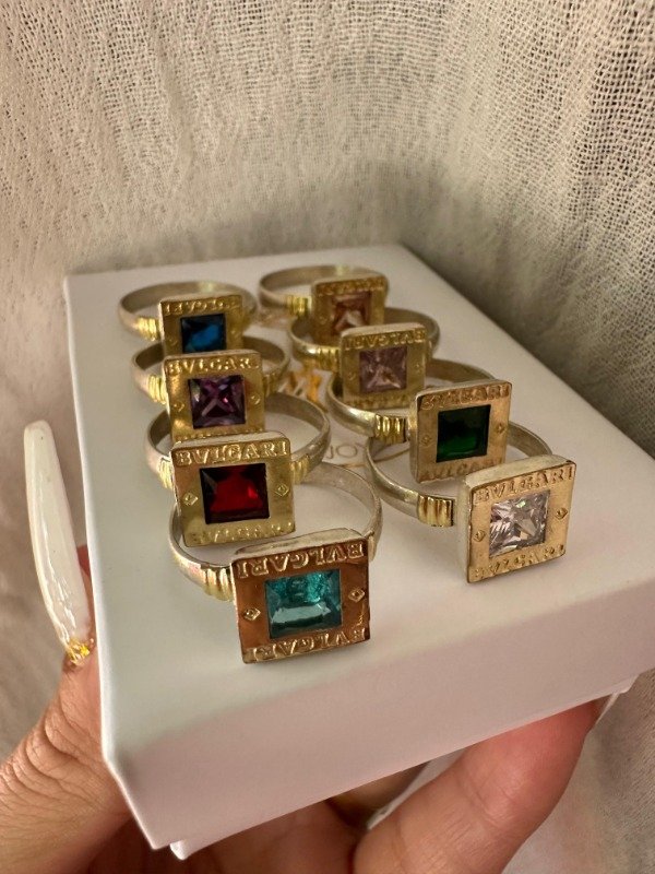 Producto - Anillo grande 1cm cuadrado