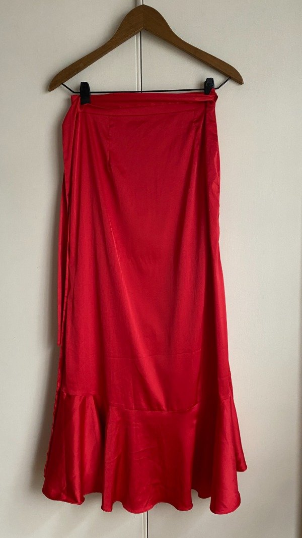 Producto - Falda estilo flamenco raso Talle 36 - 4