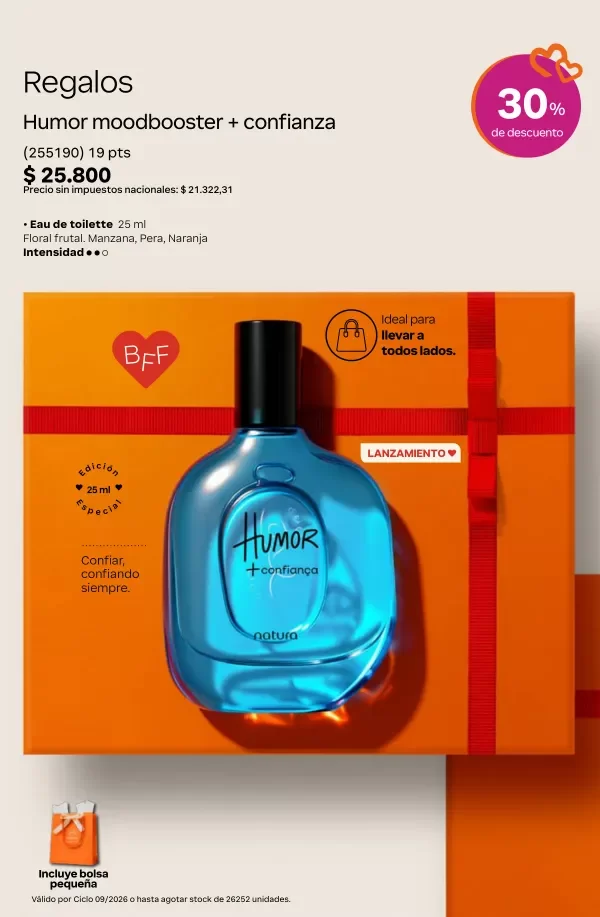 Producto - Humor moodbooster + confianza