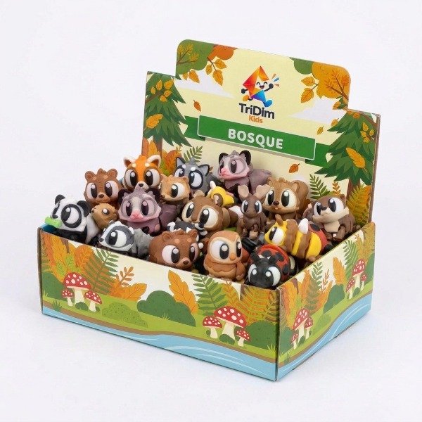 Producto - Caja Exhibidora Bosque - 30 animalitos - 1