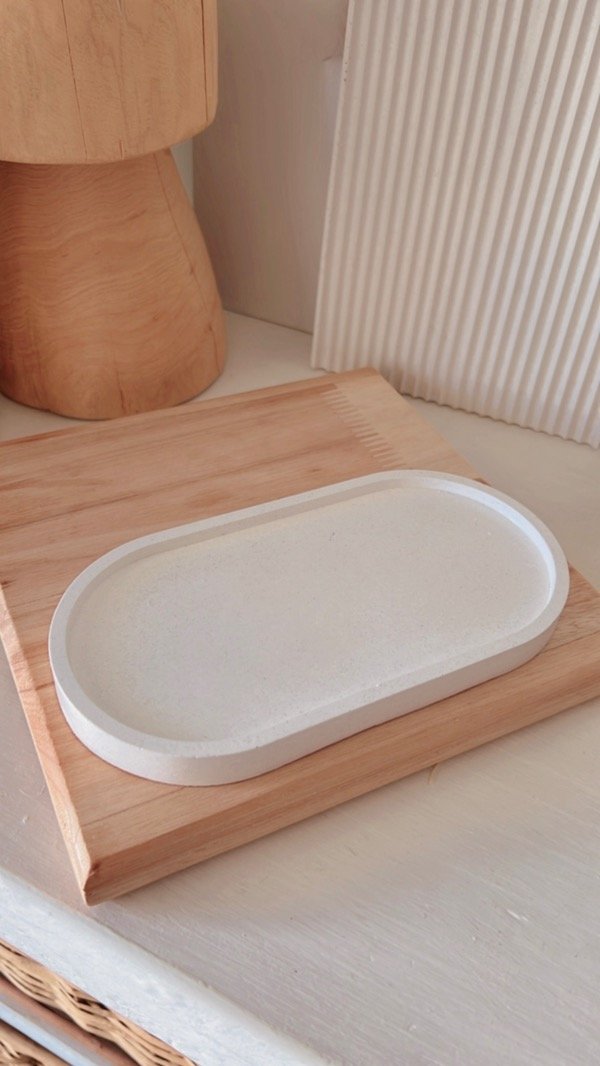 Producto - Bandeja oval white