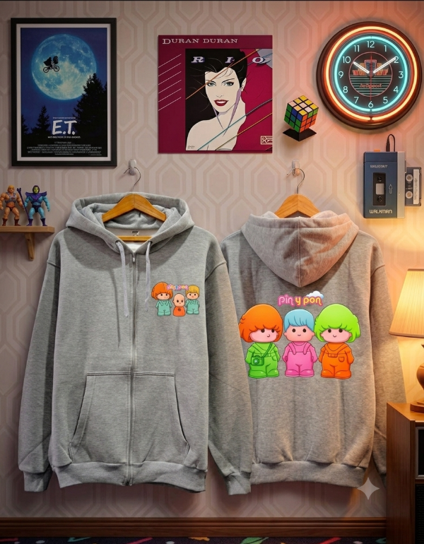 Producto - Campera Algodon Rustico Pin y Pon Varios Colores - 0