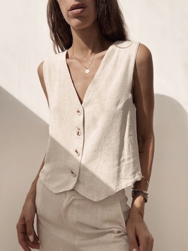 Producto - CHALECO FELIX Off White - 4