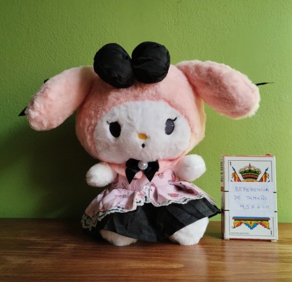 Producto - 1112 - Peluche MY MELODY c/Vestido 24cm