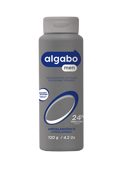 Producto - Algabo men talco 120