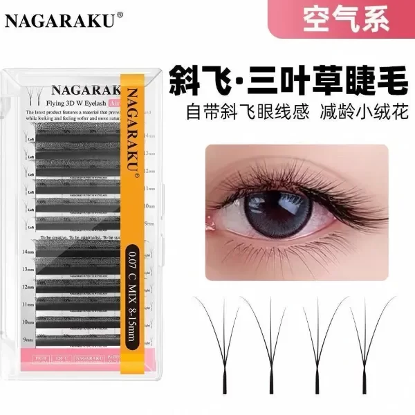Producto - Pestañas Tecnológicas Flying 3D W Mix 0.07 D - Nagaraku