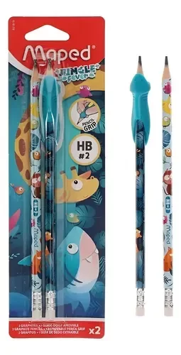 Producto - LAPIZ NEGRO MAPED HB X 2 CON ADAPTADOR