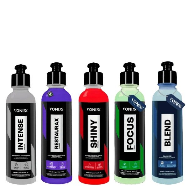 Producto - Kit Vonixx Intense Restaurax Shiny Focus Blend 240ml