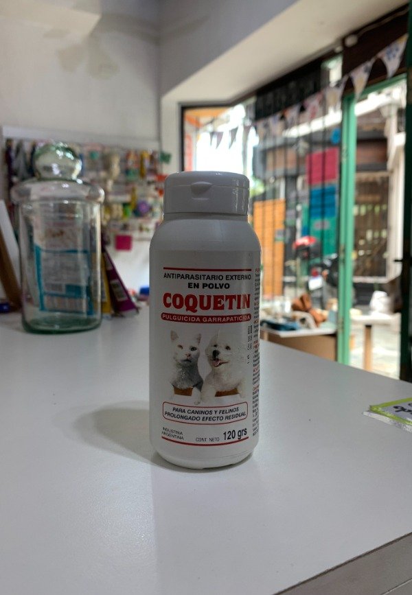 Producto - Antiparasitario en polvo Coquetin 120grs