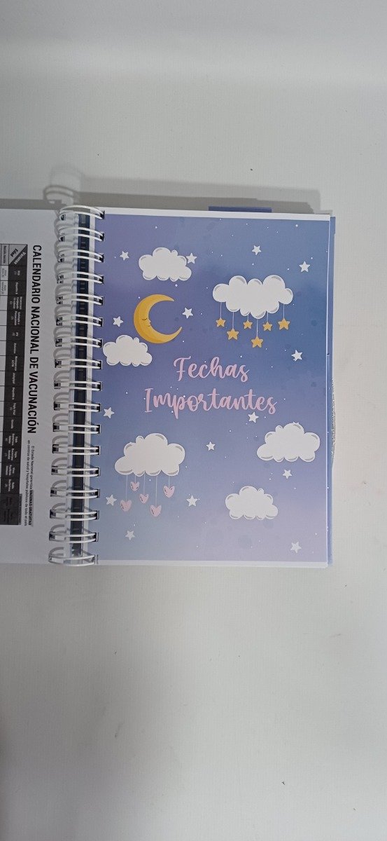 Producto - Cuaderno Pediatrico Luna y estrellas - 9