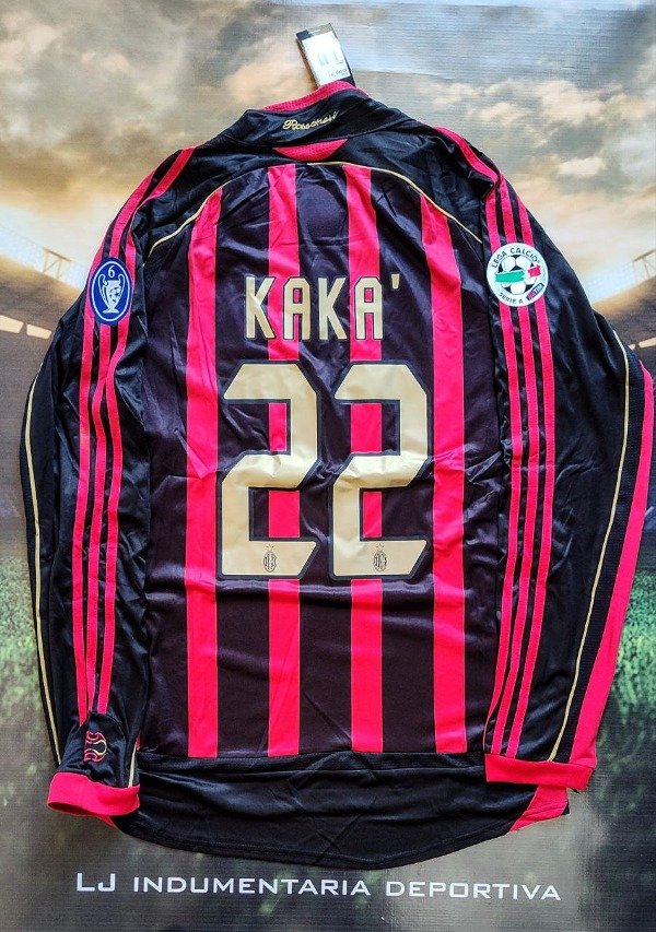 Producto - POR PEDIDO. AC Milan 2006/07 Manga larga #22Kaká