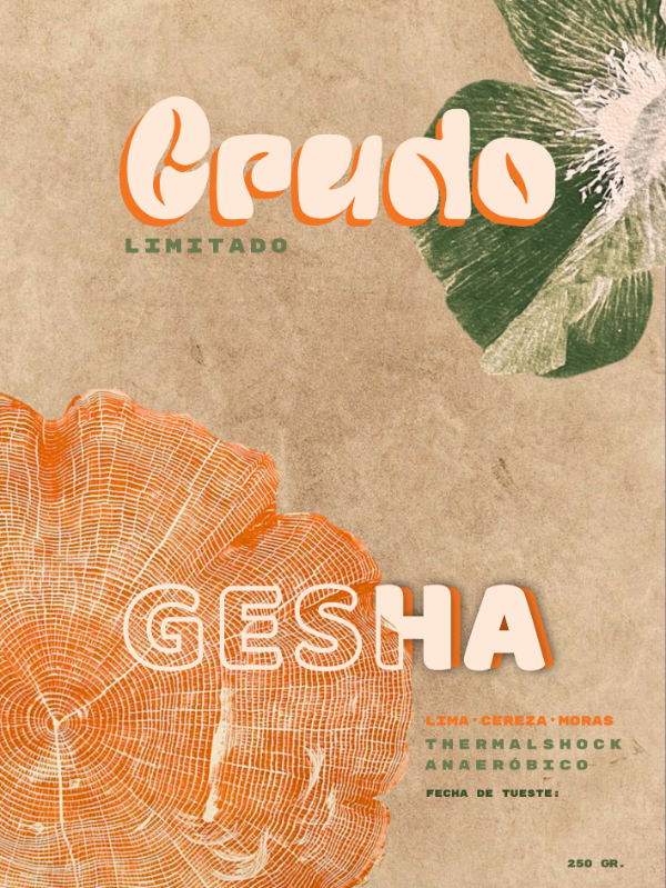 Producto - Gesha Natural anaeróbico 72hr Thermalshock.