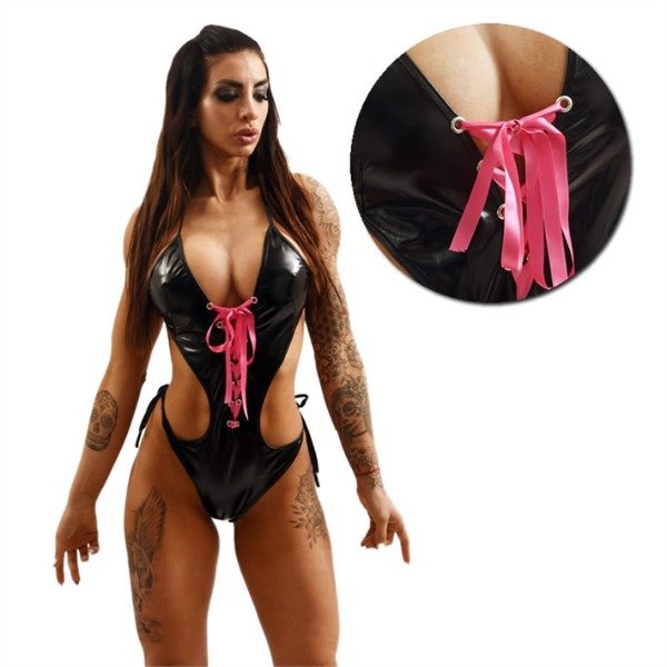 Producto - Body abierto con tiras de color