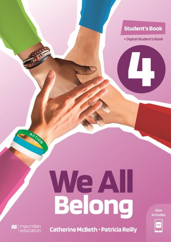 Producto - WE ALL BELONG 4 - STUDENTS BOOK + DIGITAL STUDENTS BOOK PACK