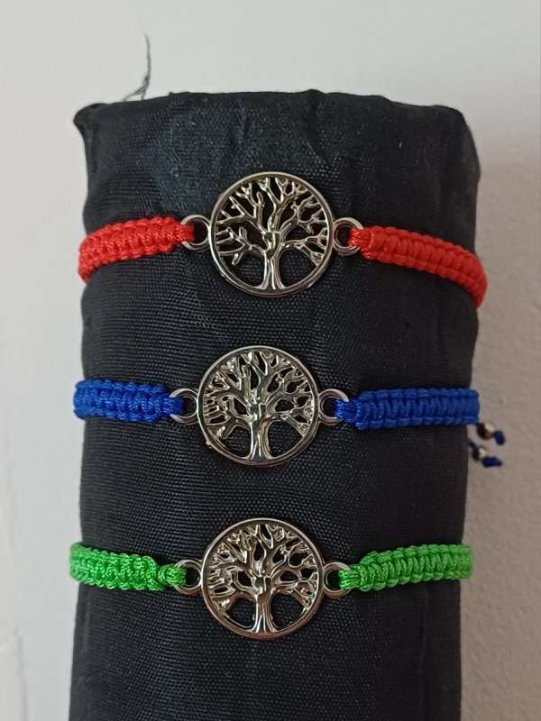 Producto - Pulsera tejida arbol de la vida