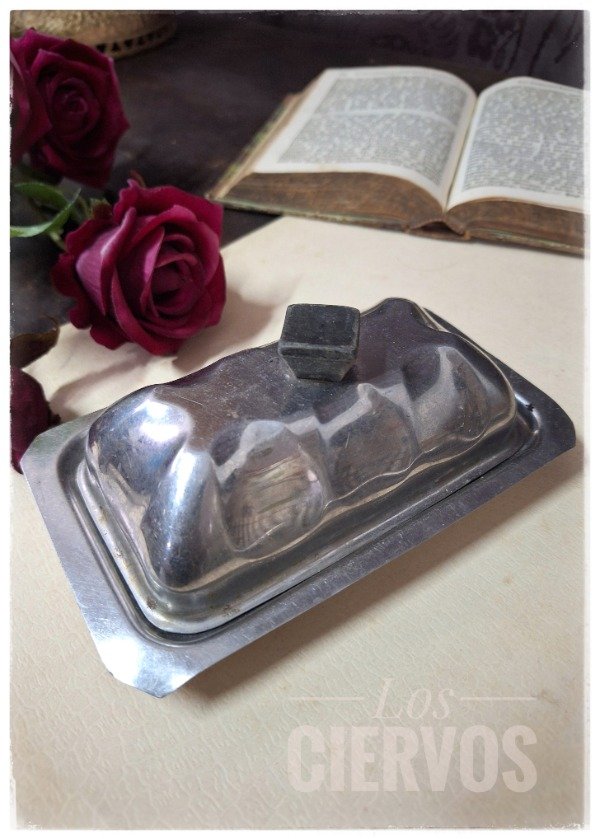 Producto - Mantequera de Acero Inoxidable