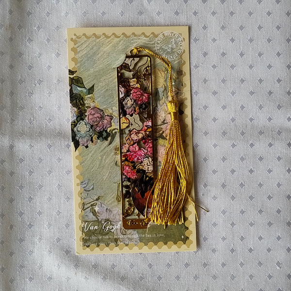 Producto - Señalador Van Gogh - Jarrón con Rosas