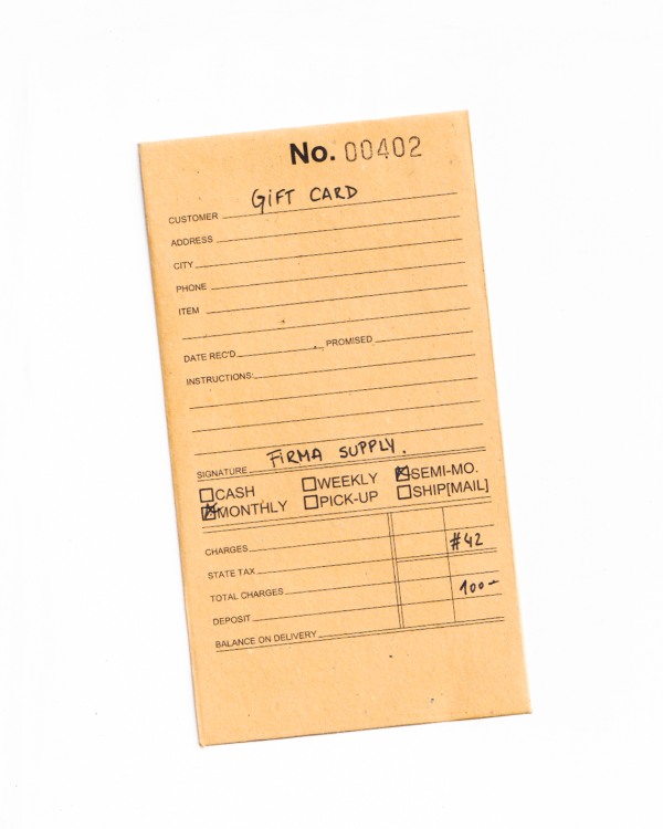Producto - GIFT CARD