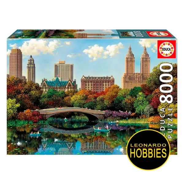 Producto - Central Park Bow Bridge, Alexander Chen 8000 Piezas Educa 17136