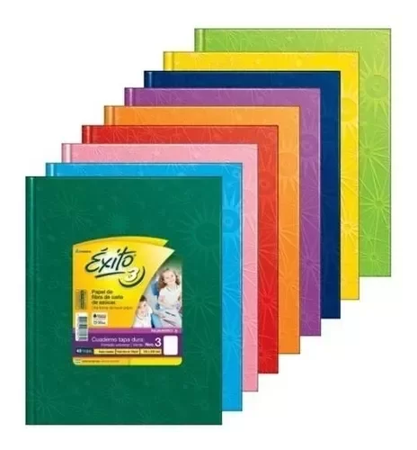 Producto - CUADERNO EXITO ARAÑA 48HJ TAPA DURA 16X21CM