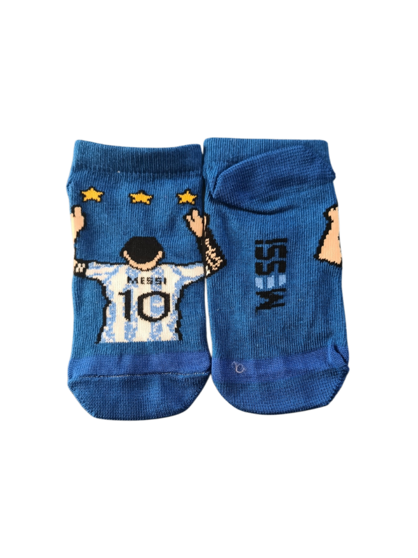 Producto - SOQUETES NIÑOS - MESSI 3 ESTRELLAS