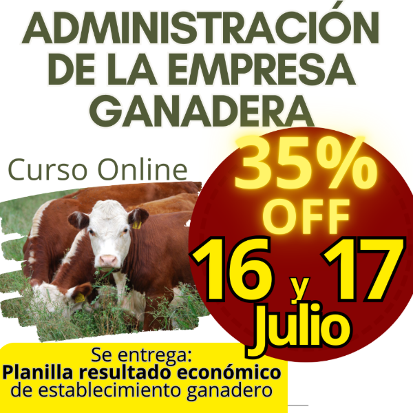 Producto - Curso online Administración de la Empresa Ganadera