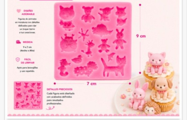 Producto - Molde animales varios