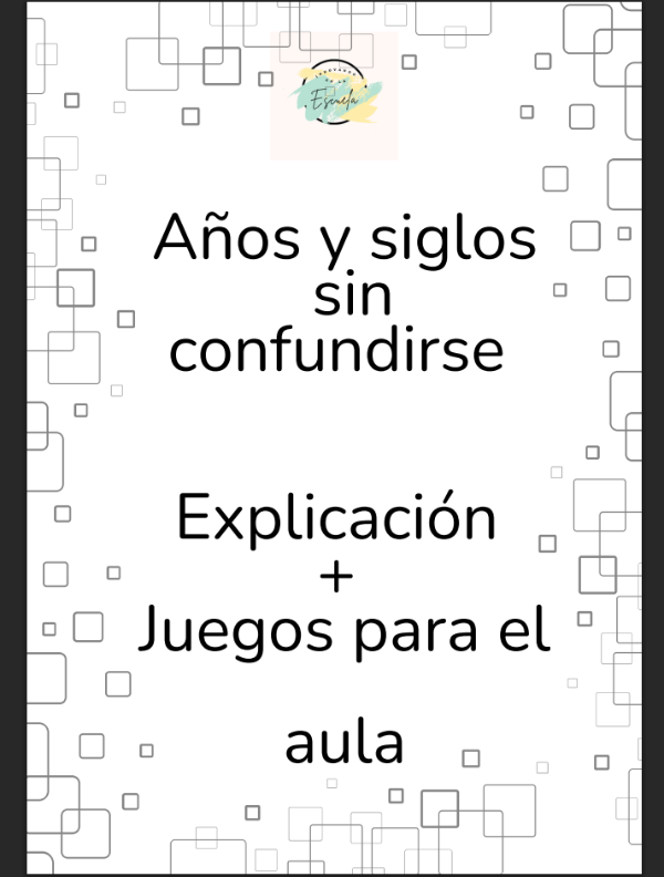 Producto - Guía práctica para enseñar: Paso de años a siglos.