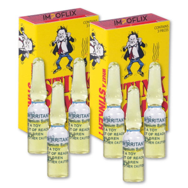 Producto - Bombas de olor x6 u. bombas apestosas para bromas chasco