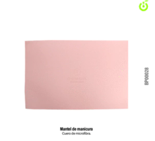 Producto - CHERIMOYA MANTEL CUERO PU 30x40 ROSA