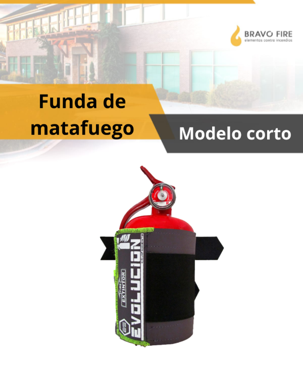 Producto - Fundas Soporte Cobertor Con Abrojo Para Matafuegos De Auto