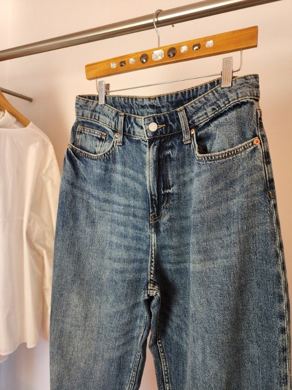 Producto - Jean Barrel azul HyM