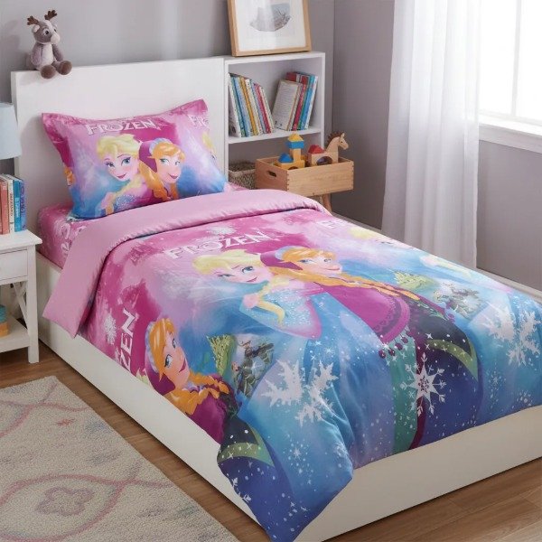 Producto - Juego de Sábanas Infantil "FROZEN" Twin Disney Importado