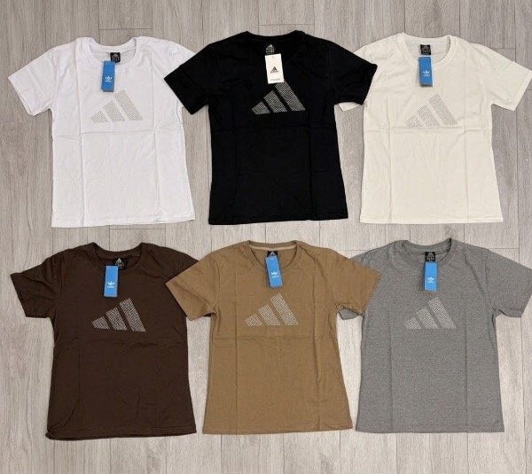 Producto - Remera multimarca brillo dama - 0