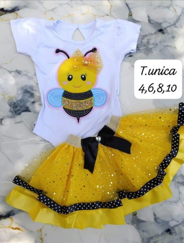Producto - Conjunto body mas tutu Abejita