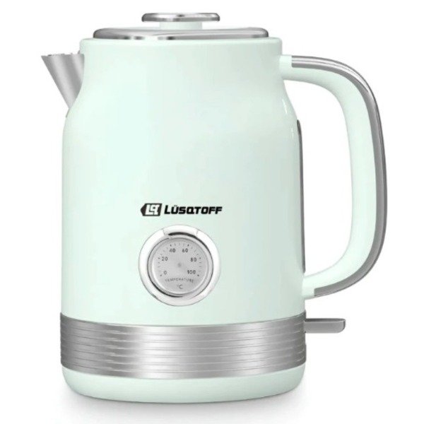 Producto - Pava Eléctrica Lusqtoff C/reloj 1,7lts