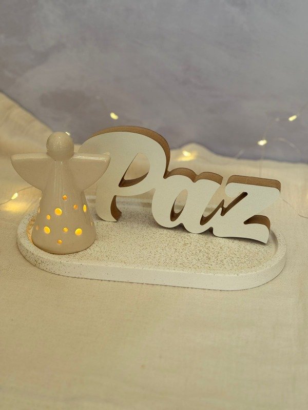 Producto - Angelito cerámica (incluye velita)