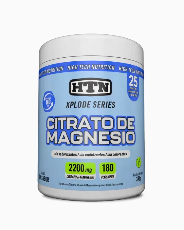 Producto - Citrato de Magnesio 396 Grs 180 Serv HTN Nutrition