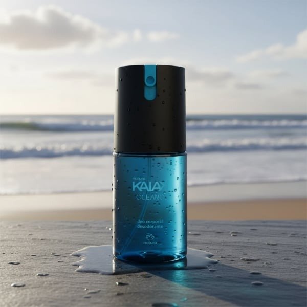 Producto - DEO CORPORAL MASCULINA DESODORANTE EN SPRAY "KAIAK OCEANO" 100 ML NATURA