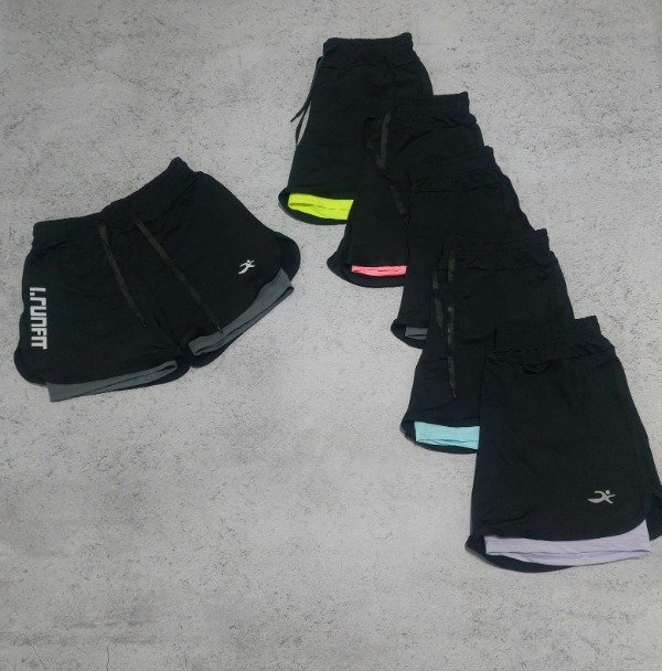 Producto - Short calza celeste