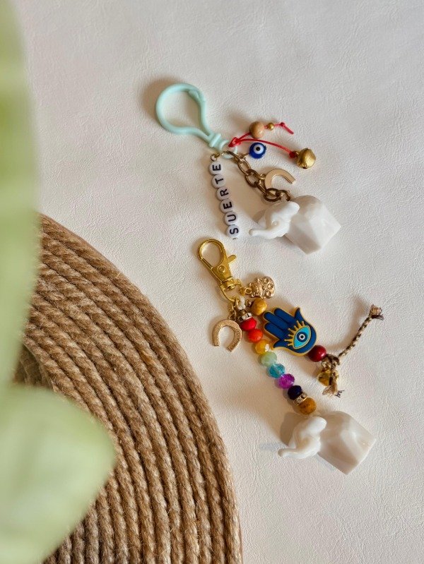 Producto - Llavero de la suerte elefante