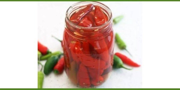 Producto - Ají picante agroecológico encurtido en vinagre y especias x 220 cc
