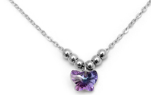 Producto - Gargantilla ILUSIÓN dije cristal Sw violeta