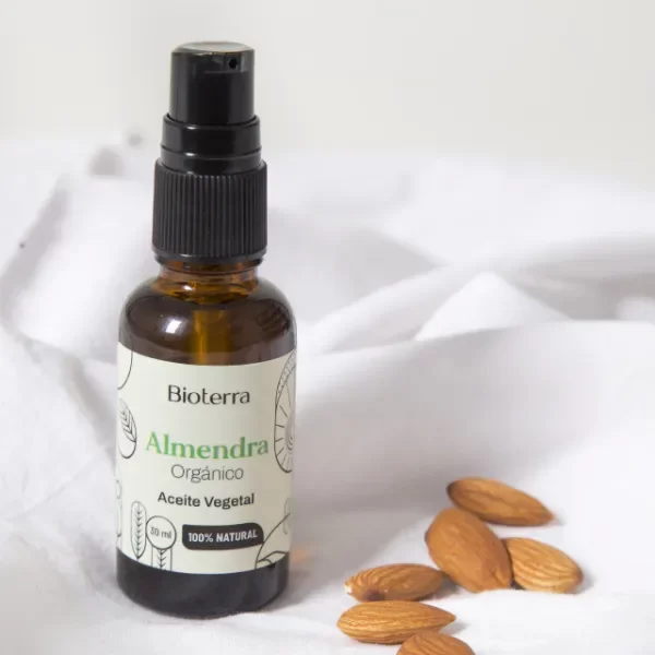 Producto - ACEITE VEGETAL ALMENDRA- ORGANICO- BIOTERRA- 30ML