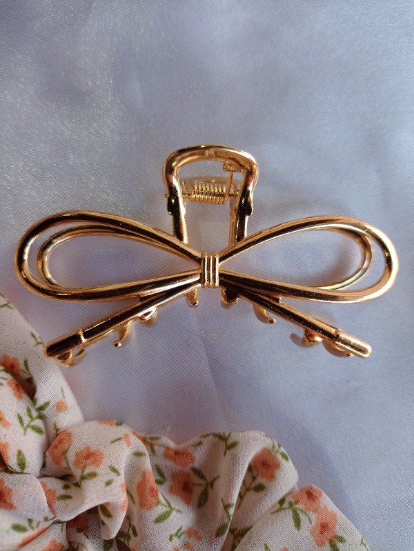 Producto - Broche metal moño grande
