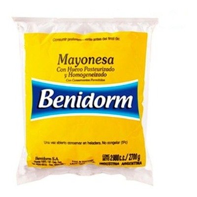 Producto - Mayonesa x 2900 Benidorn